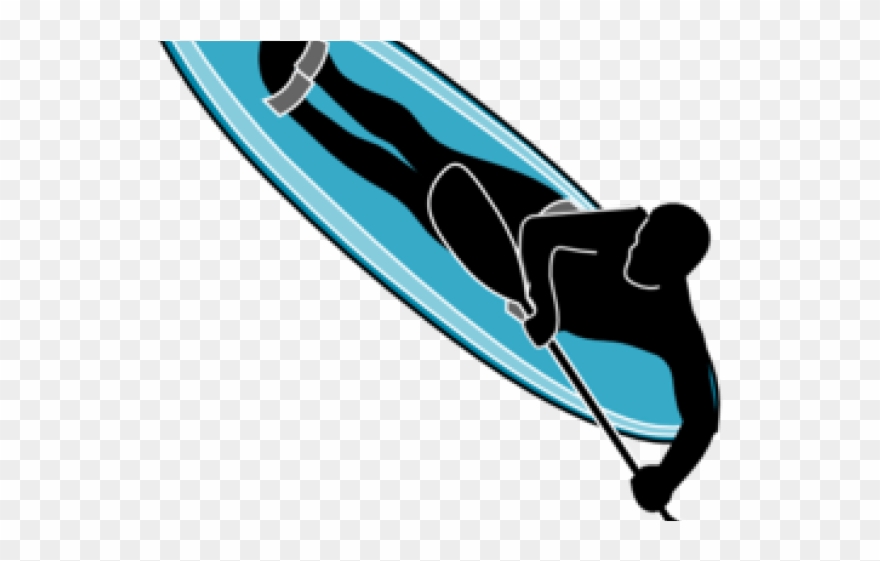 Surfer Clipart Surf Boat - Surfing - Png Download