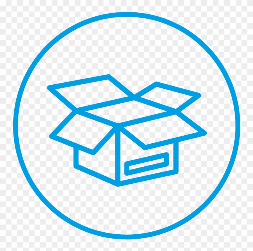 General Cargo - Think Outside The Box Icon Clipart
