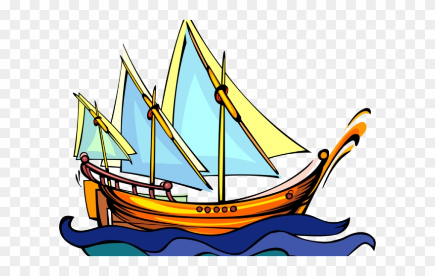 Viking Ship Clipart Traditional - Png Download