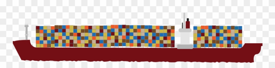 Thank You - Container Ship Clipart