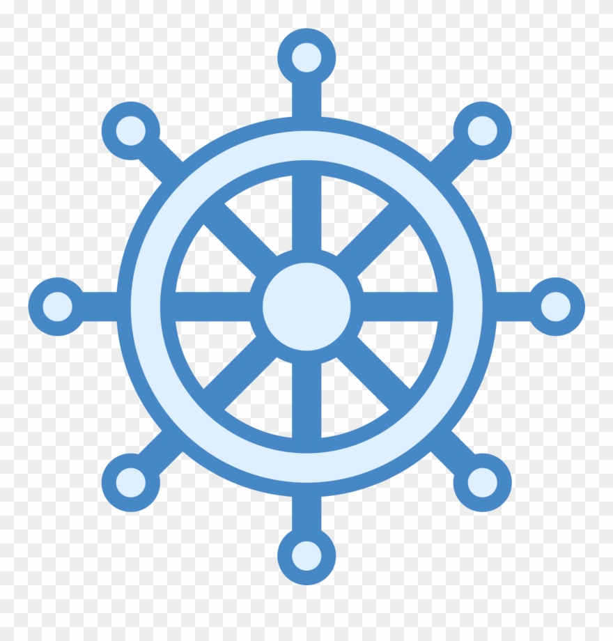 Ship Wheel Icon Clipart