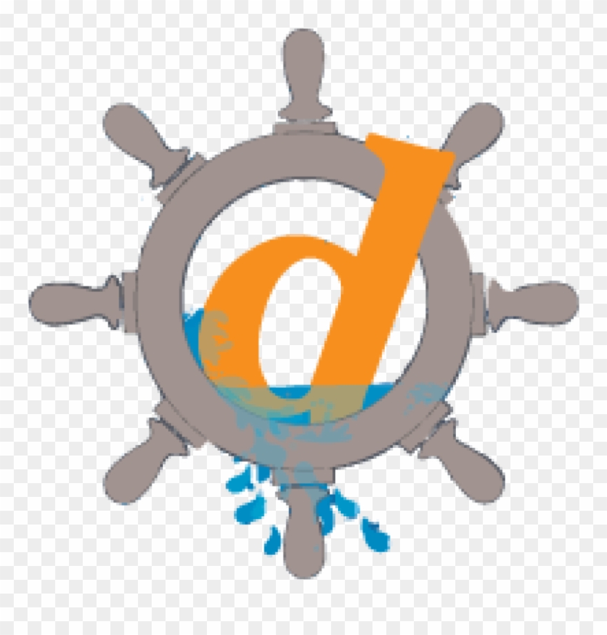 Derin Gemi Acenteligi Ve Gemi Isletmeciligi Sanayi - Clip Art Ship Wheel - Png Download