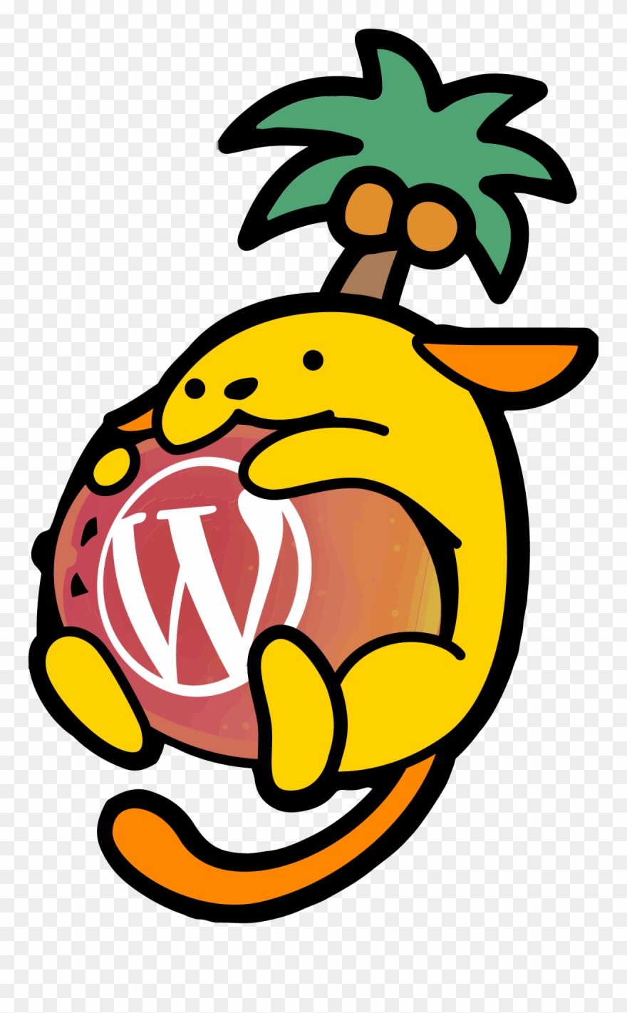 みやざきマンゴーわぷー - Wapuu Original Clipart
