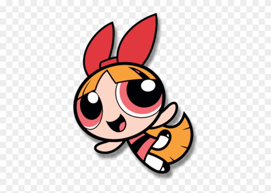 Free Png Download Cartoon Network Characters Png Images - Powerpuff Girls Blossom Clipart