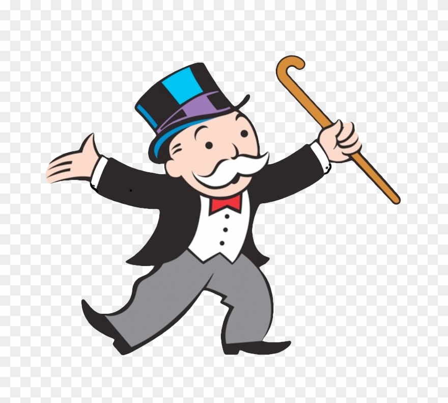 Your Cbg Business - Monopoly Man Logo Clipart