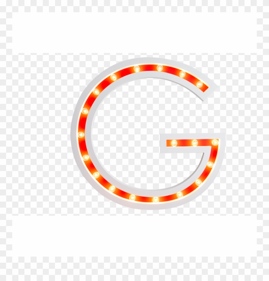 36" Alphabet Marquee - Circle Clipart