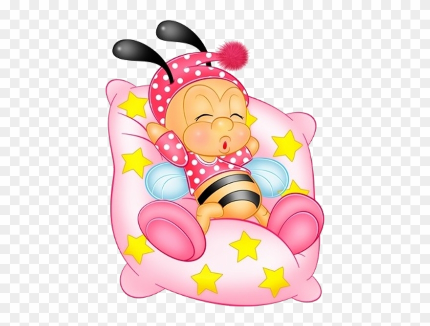 Funny Cartoon Bee 9 - Good Night Baby Cartoon Clipart