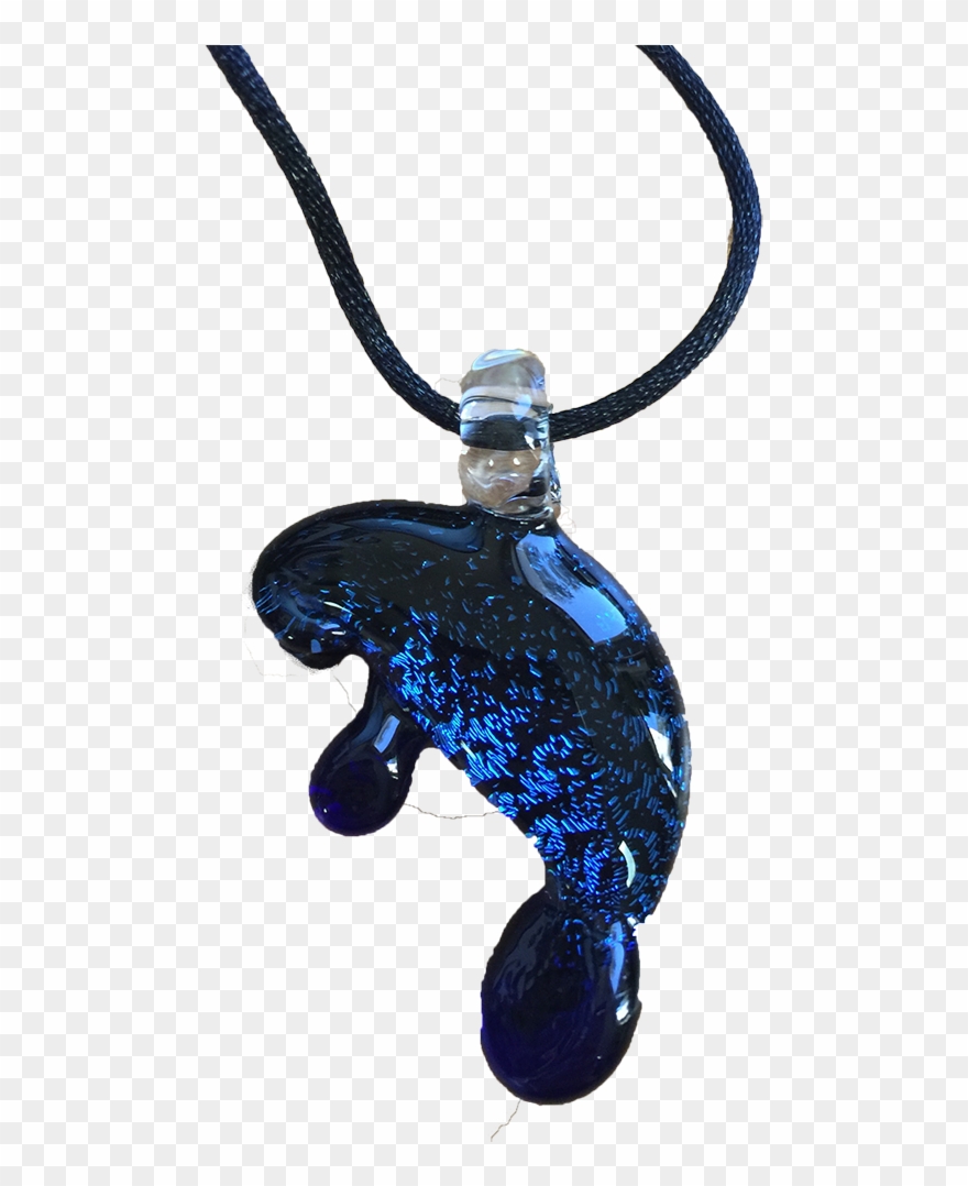 Dichroic Glass Necklace - Locket Clipart