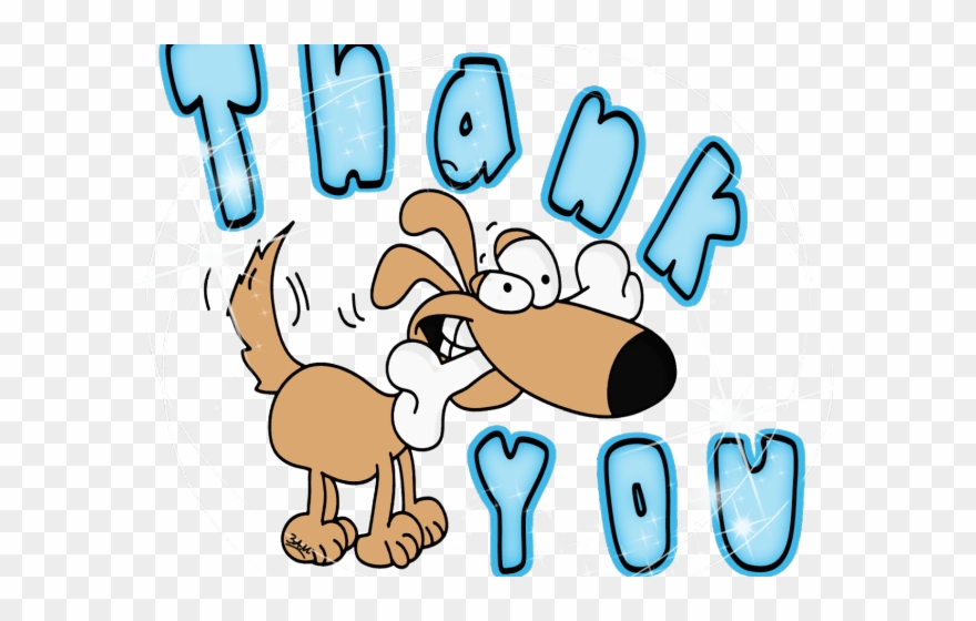 Thank You Clipart Puppy - Dog - Png Download
