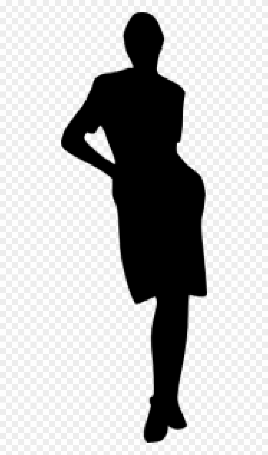 Free Png Woman Silhouette Png - Silhouette Clipart