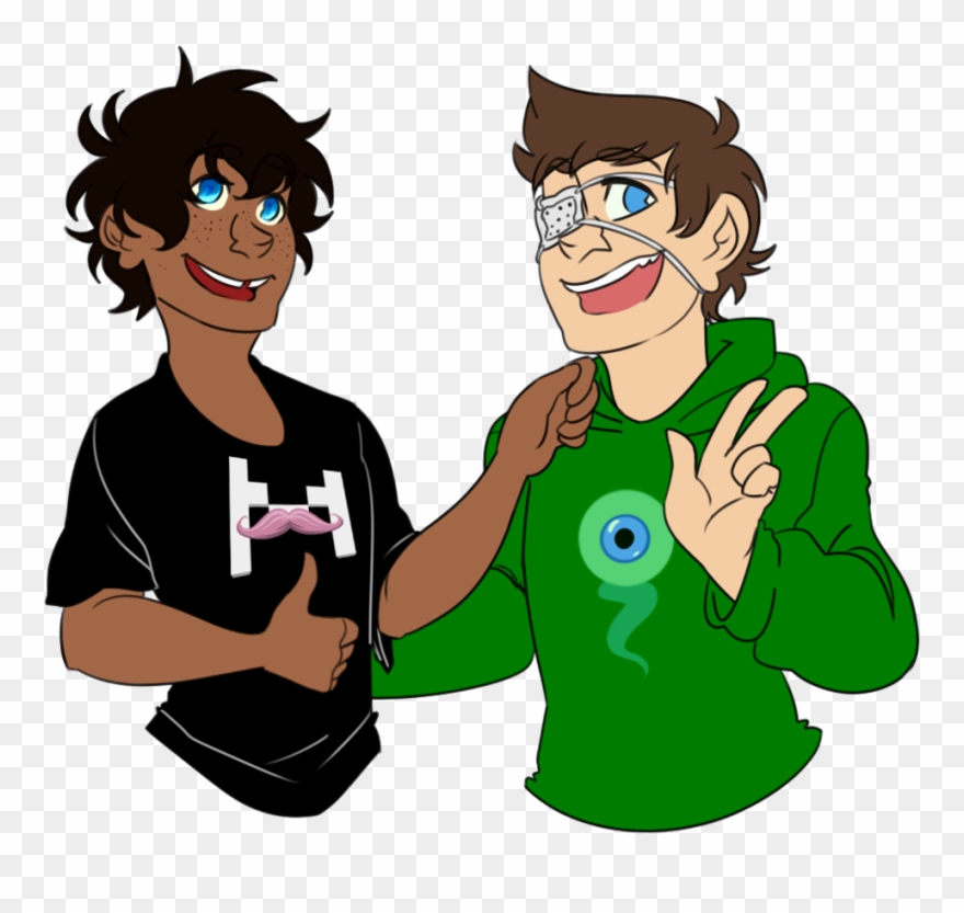 Tiny Box Tim And Septic Eye - Sam Septiceye And Tiny Box Tim Human Clipart