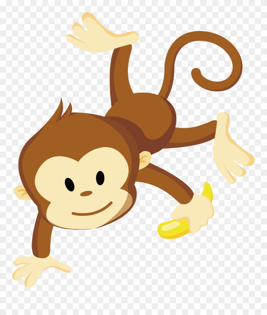 Monkey Clip Art - Transparent Monkey Clipart - Png Download