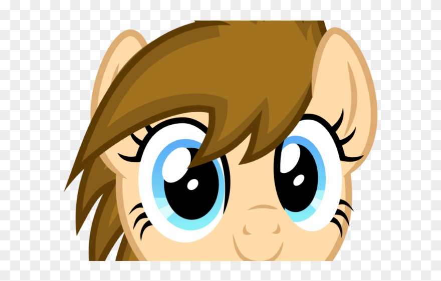 Blue Eyes Clipart Large - Cartoon - Png Download