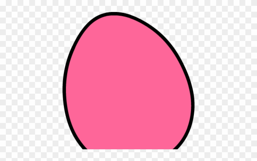 Easter Eggs Clipart Hot Pink - Circle - Png Download