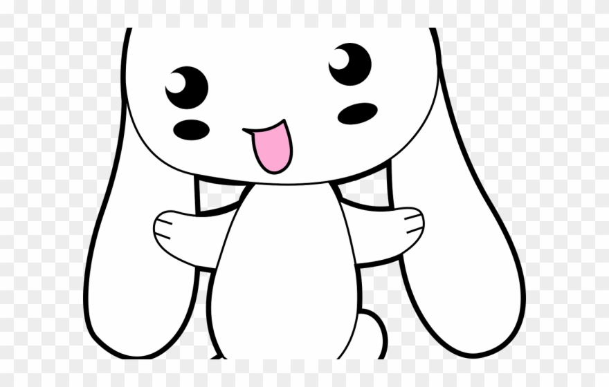 Easter Bunny Clipart Nose - Drawing - Png Download