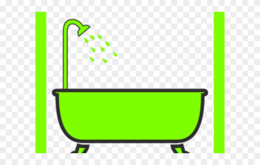 Shower Clipart Bath Tab - Pictograma Cuarto De Baño - Png Download