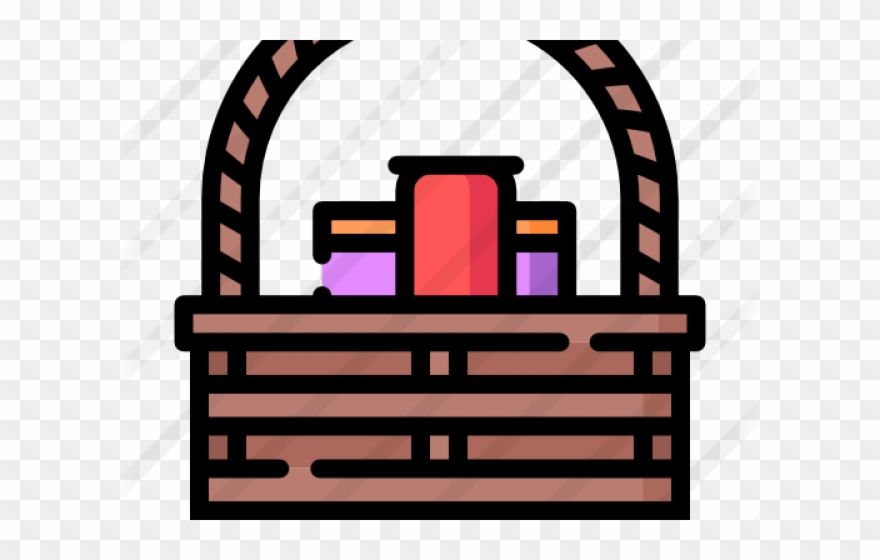 Picnic Basket Clipart Nature - Png Download