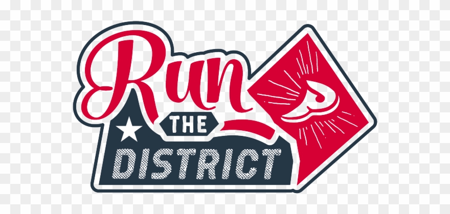 Run The District Clipart