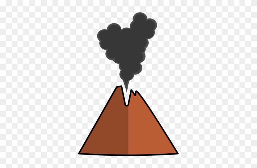 Volcano Illustration Design - Illustration Clipart