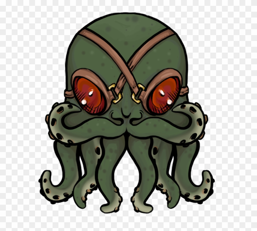 Glass Octopus Competition Badge - Illustration Clipart