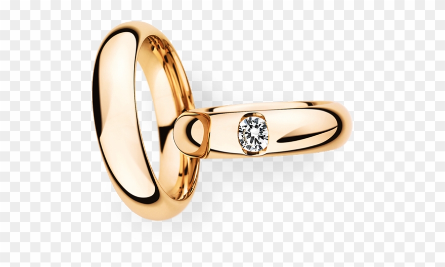 Prev - Next - Trauringe-klassisch - Simple Gold Wedding Rings For Women Clipart