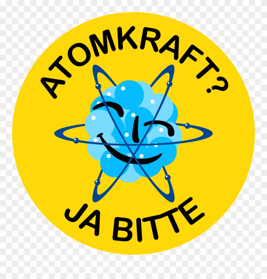 Atomkraft Ja Bitte - Nuclear Power Yes Clipart