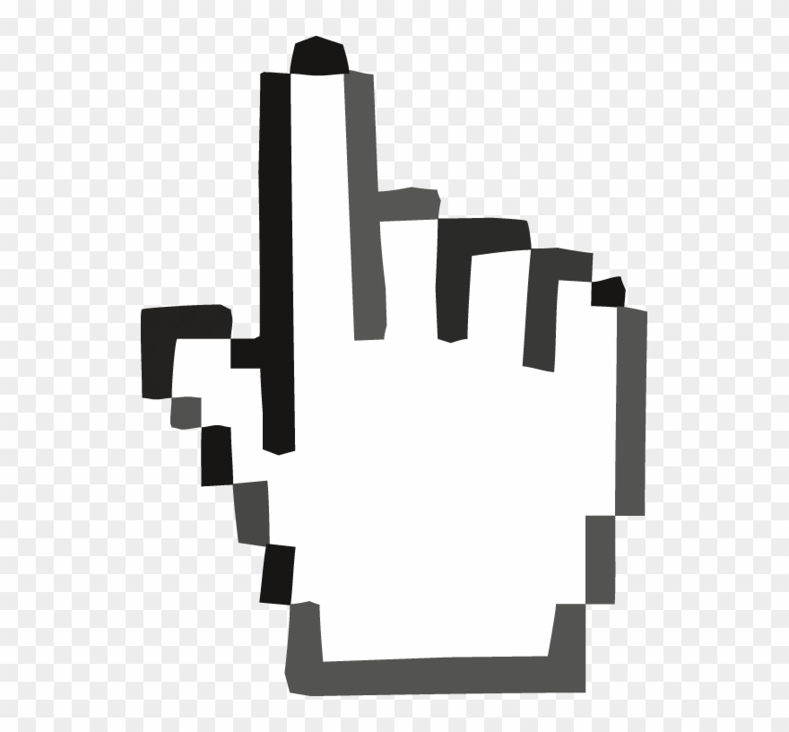 I Am Dedicating This Project To My Parents, Who Are - Hand Cursor Clipart