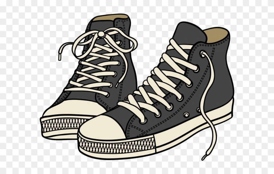 Running Shoes Clipart Gym Shoe - Shoes Clipart Png Transparent Png