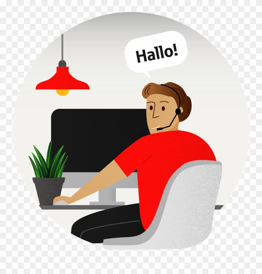 Illustrationsset Banking App Clipart