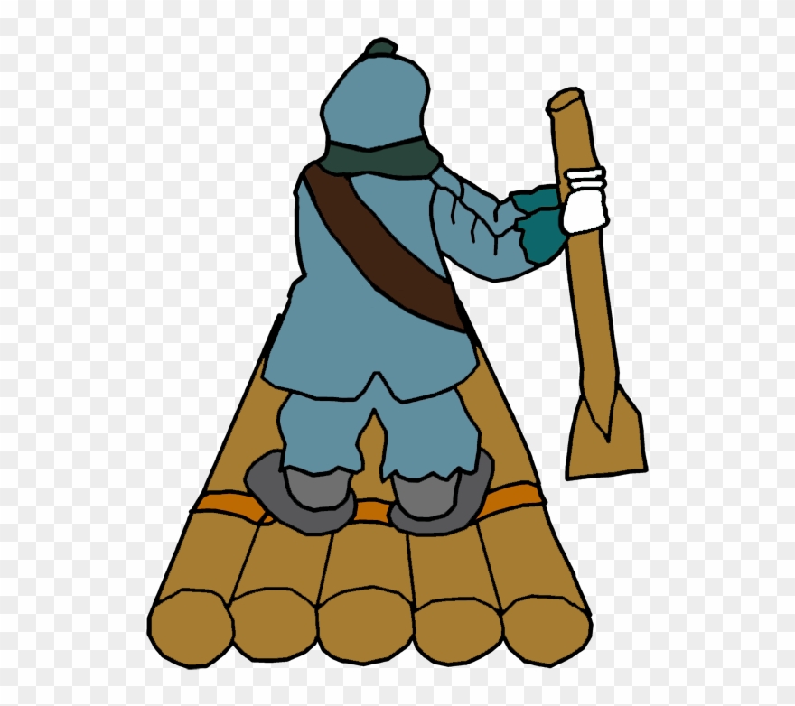 Raft Animated Clipart