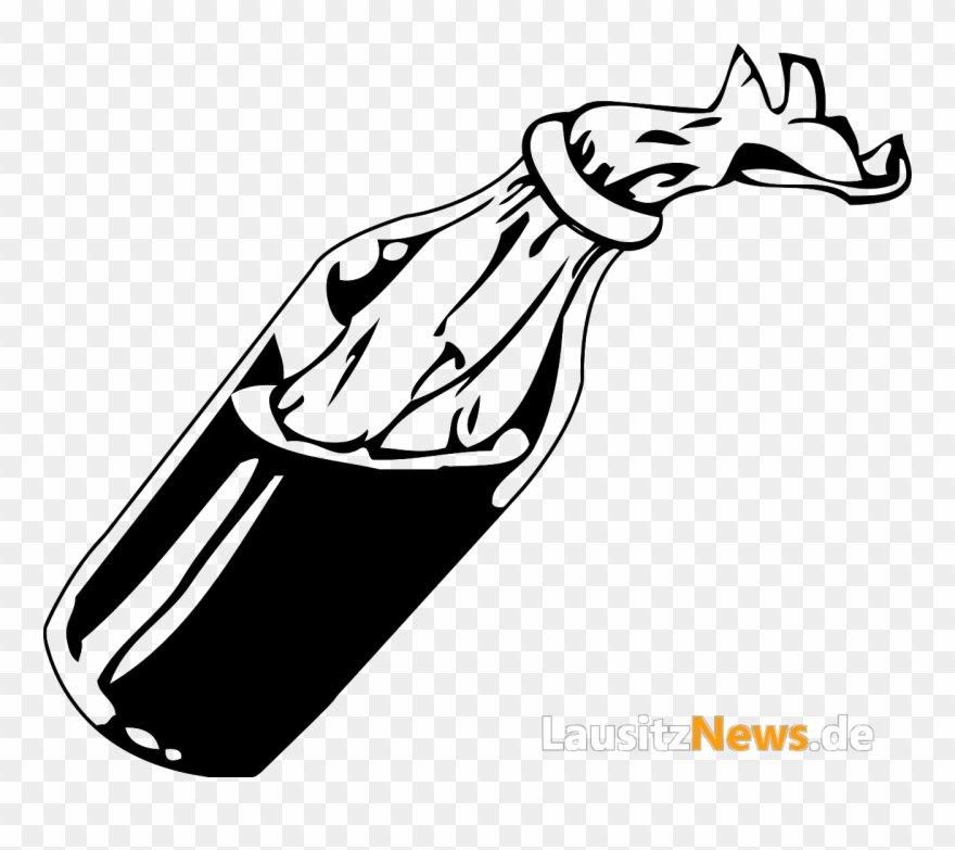 Nachbar Wirft Molotow-cocktail - Molotov Cocktail Clip Art - Png Download