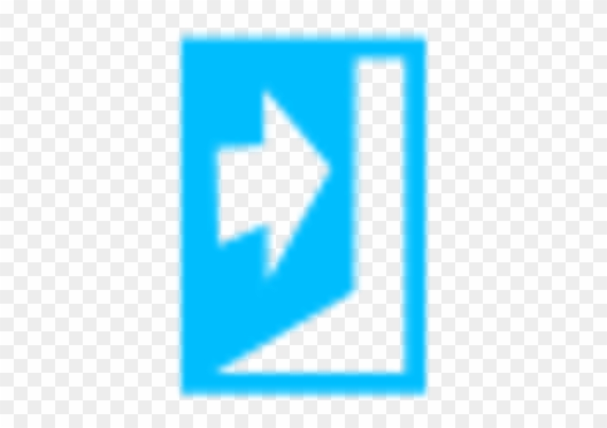 Exit Button - Exit Button Blue Png Clipart