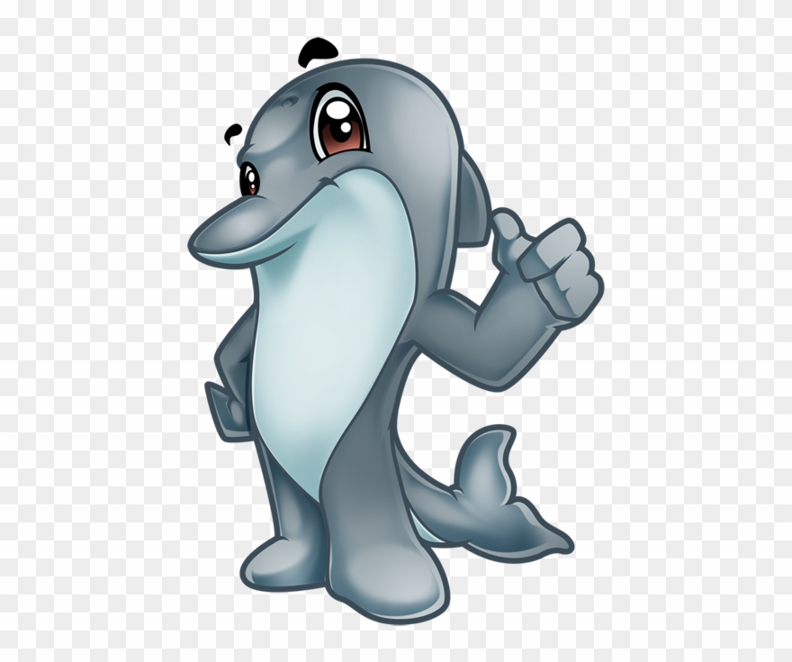 Nuestra Mascota Es Un Delfín, Elegido Por Su Inteligencia - Mascota Universitaria Clipart