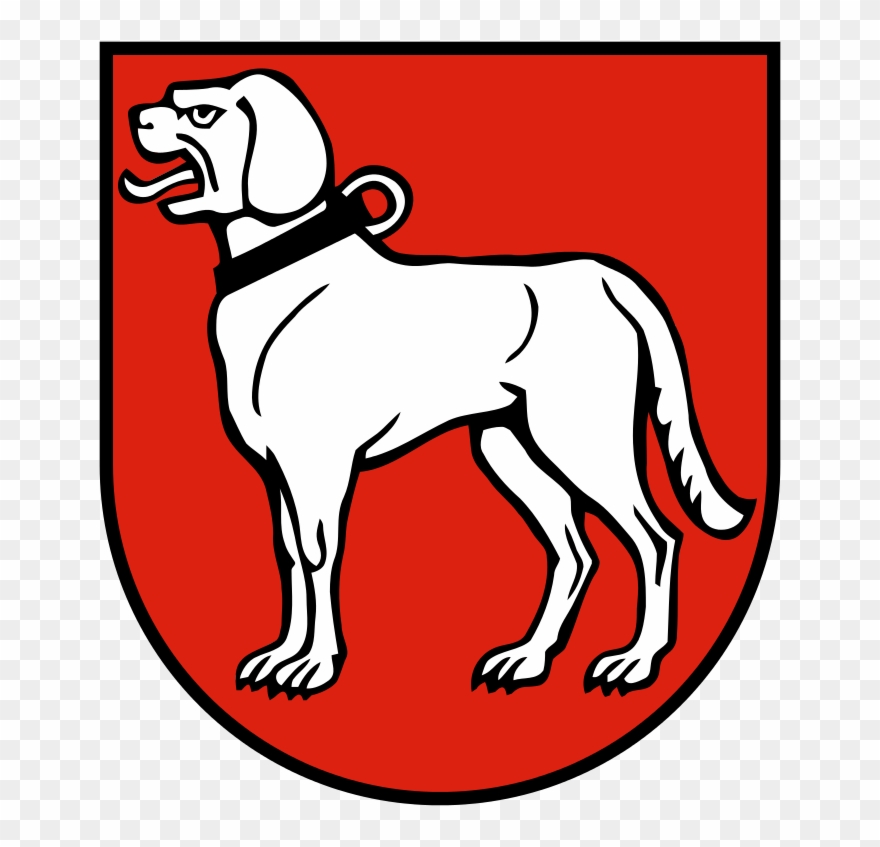 File - Brackenheim Wappen - Svg - Wappentier Hund Clipart
