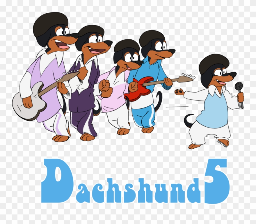 Musical Dog Pun Series - Cartoon Clipart