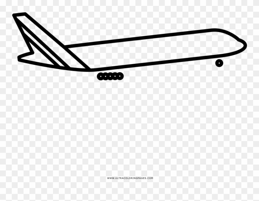 Flugzeug Ausmalbilder - Mcdonnell Douglas Dc-10 Clipart