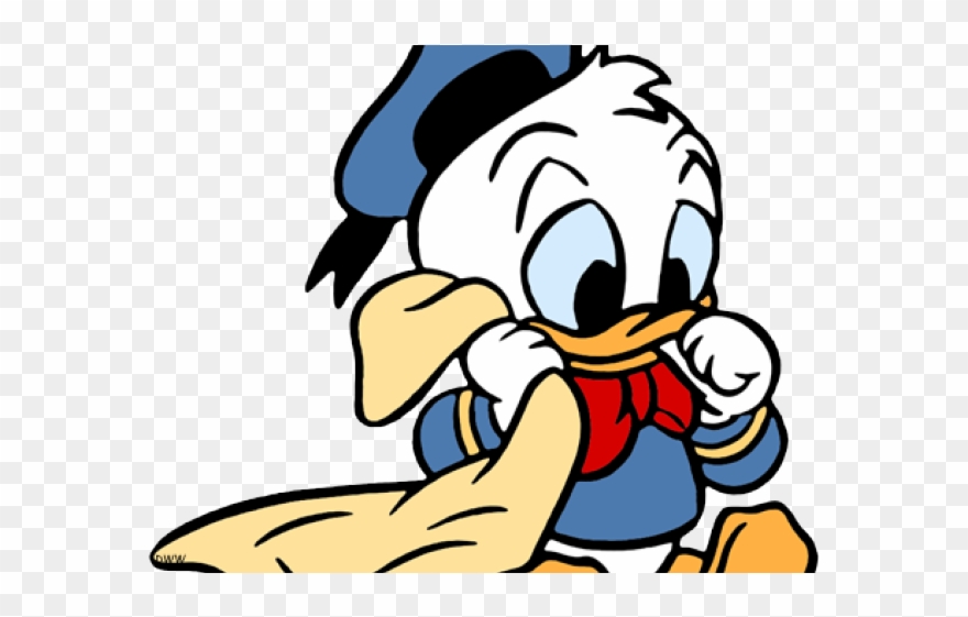 Donald Duck Clipart Baseball - Cute Baby Coloring Pages Disney - Png Download