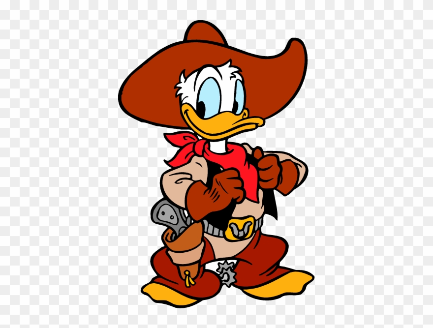 Png Image Information - Donald Duck Cowboy Clipart