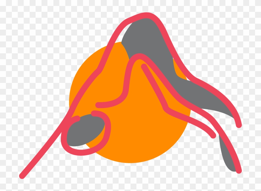 Downdog Clipart -01 - Png Download