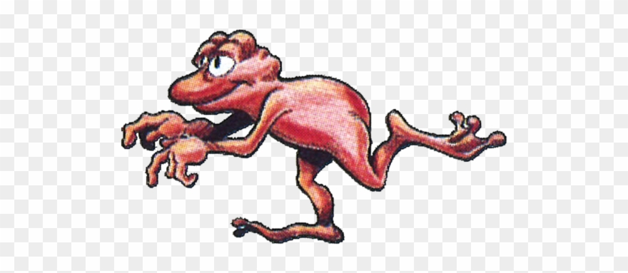 600px-bubsy Md Art Frog - Cartoon Clipart