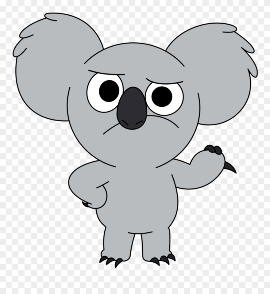 Nomnom Sticker - We Bare Bears Koala Png Clipart