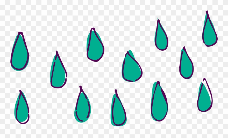 5000 X 5000 10 1 - Cartoon Rain Png Clipart