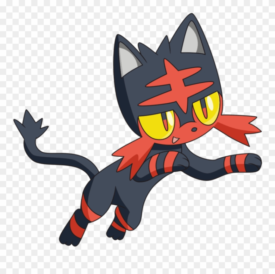 Free Png Download Pokemon Sun And Moon Book Png Images - Pokemon Sun And Moon Litten Clipart