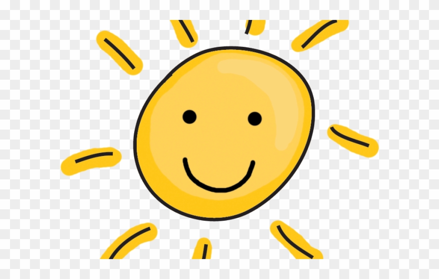 Sunshine Clipart Happy Face - June Poems For Preschool - Png Download