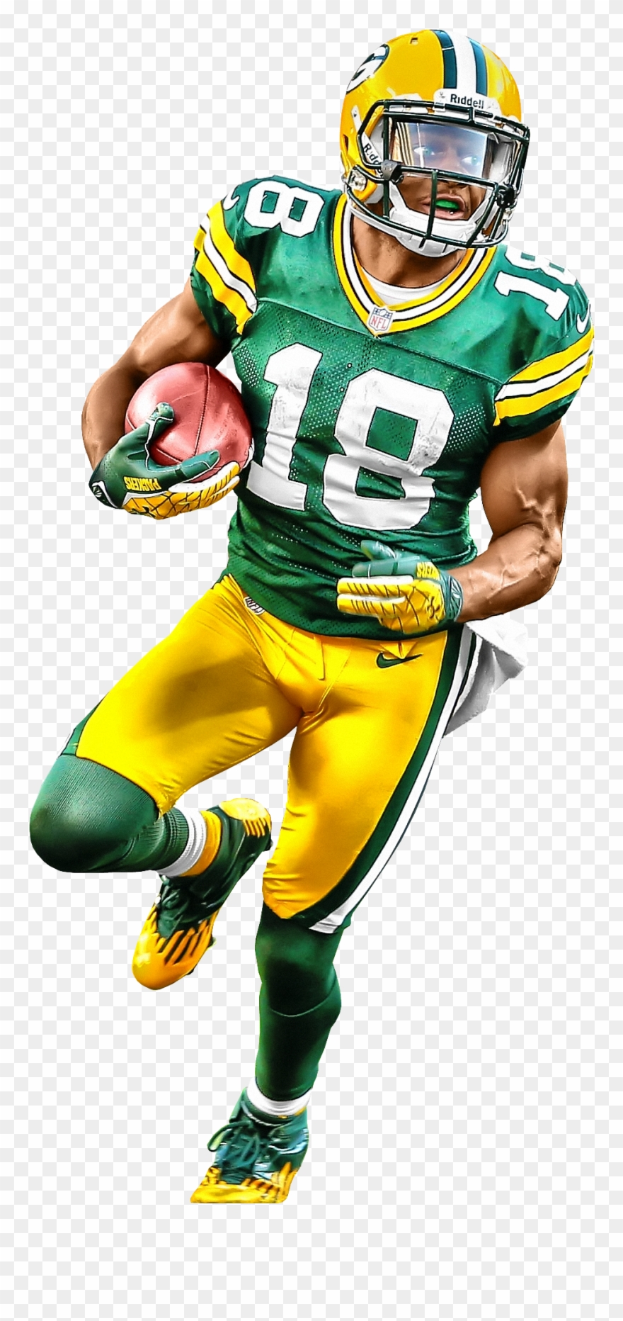 American Football Player Png Football Clip Art Nfl Transparent Png
