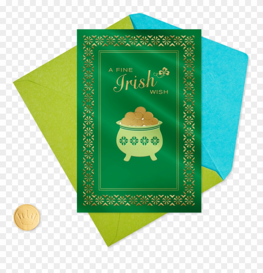 Irish Wishes And Blessings St - Illustration Clipart