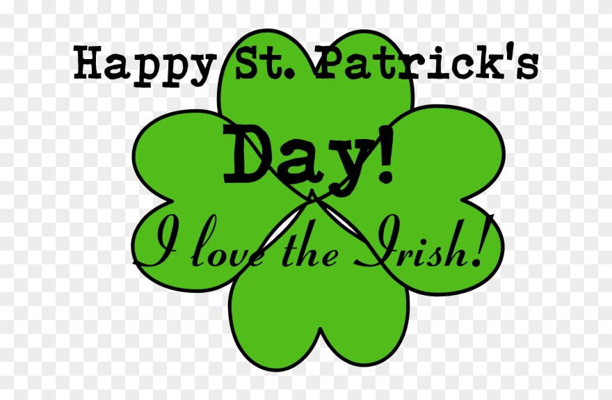 Patricks Day Invitations - Shamrock Clipart