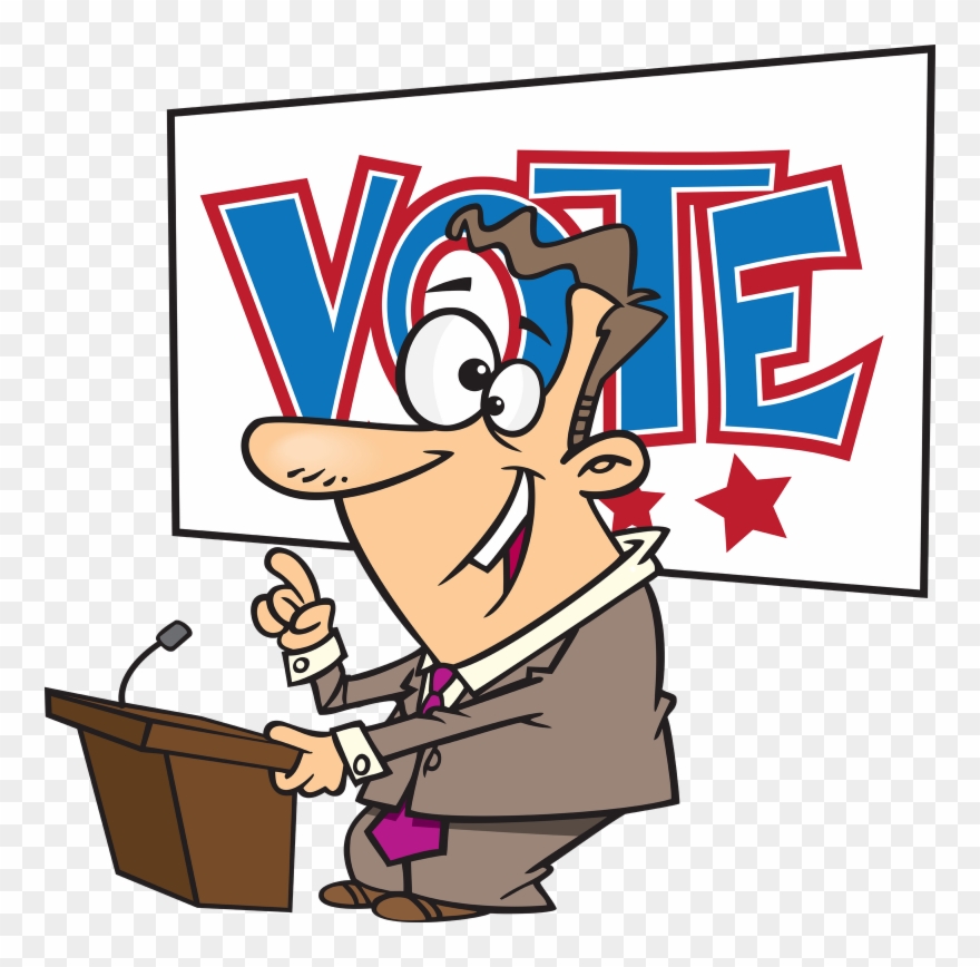 Presidents Clipart Cartoon - Class President Clipart - Png Download