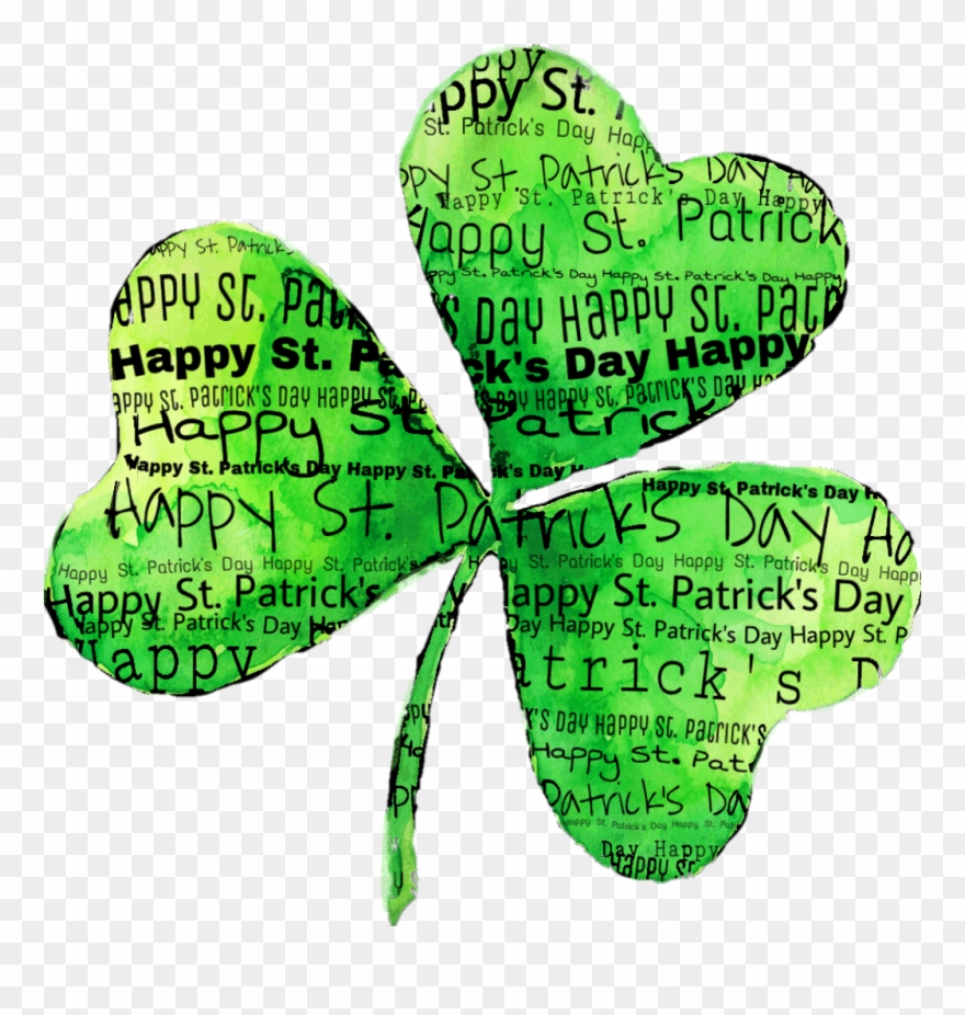 Shamrock Sticker - Natal Dan Tahun Baru 2012 Clipart