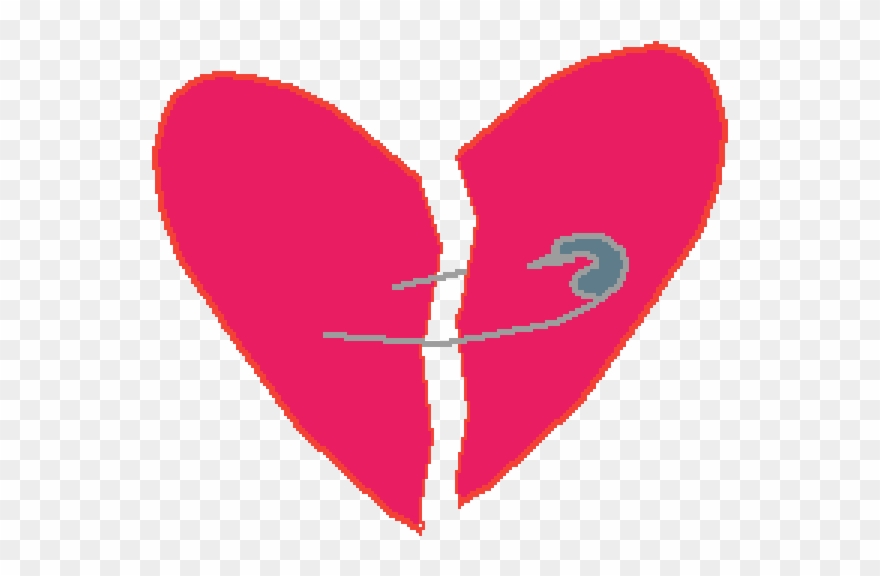 A Broken Heart - Heart Clipart